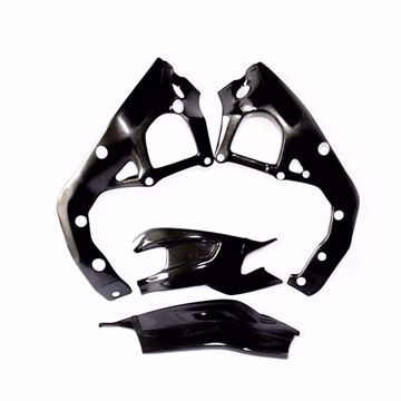 Picture of Carbon Racing frame and swingarm protector set suitable for BMW S 1000RR